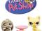 LITTLEST PET SHOP - Królik i Kotek LPS #981 #982