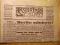 ROBOTNIK stara gazeta 3.05.1945r