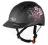 KASK JEŹDZIECKI FLORAL MAT REGULOWANY M 55-58 CM