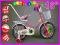 ŚLICZNY ROWEREK 16 DLA DZIEWCZYNKI ROWER+GRATIS