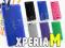 Sony Xperia M C1905 |MOCNE ETUI SHINY MAT +2xFOLIA