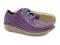 CLARKS FUNNY DREAM VIOLET LACE UP SKÓRA 38,5/5,5