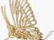 ~ PUZZLE DREWNIANE 3D ~ MOTYL ~