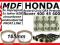 Dystanse MDF Rover 400 45 600 Honda Accord Civic