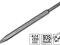 Szpicak z uchwytem SDS+ 4x14x250mm YATO YT-4720