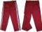 CZERWONE spodnie przeciwdeszczowe ADIDAS roz L