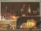 Pocztówka Litwa Kresy Wilno nocą katedra most