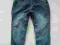 POMP DE LUX Rewelacyjne Spodnie Jeans Cygaretki 92