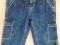 Krótkie spodnie jeans dla chłopca rozmiar 134/140