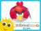 EPEE ANGRY BIRDS PLUSZAK Z DŹWIĘKIEM 13cm CZERWONY