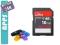 KARTA PAMIĘCI SANDISK SDHC 16GB CLASS10 + CZYTNIK