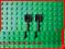 Lego 3837 łopata czarna 2szt.