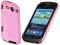Pink Rubber case Samsung Galaxy Xcover 2 S7710