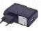 Ładowarka adapter napięcia USB 220V/5V 2A Czarna