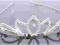 DIADEM - korona- OLIVIA CYRKONIE SWAROVSKI