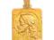 Złoty medalik Pan Jezus pr.585 14k 25808