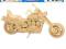 PUZZLE DREWNIANE 3D MOTOCYKL HARLEY DAVIDSON MOTOR