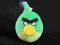 ANGRY BIRDS ZIELONY -  maskotka 20cm