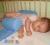 Bezpieczne wałeczki do spania dla niemowląt frotte