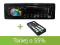 RADIO SAMOCHODOWE -303- USB AUX SD LCD MP3 + PILOT
