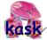 SUPER KASK ROWEROWY DLA DZIEWCZYNKI 48-54CM HY-PRO