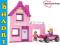 Baśniowa Kraina Różowy Domek z Autkiem 159 Klocki