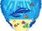 BALON 18'' balony serce hel DELFINY delfin foliowe