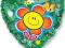 BALON 18'' balony serce hel KWIATEK motylek kwiat