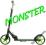 HULAJNOGA DWUKOŁOWA MONSTER INLINE SKŁADANA