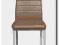 Krzesła Cztery Sztuki Brązowe Modern Komplet 4 Szt