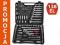 KLUCZE NASADOWE ZESTAW 138 CZĘŚCI CRV NASADKI TORX