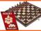 Szachy i warcaby drewniane