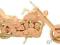 ~ PUZZLE DREWNIANE 3D ~ MOTOCYKL HARLEY DAVIDSON I