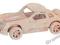 ~ PUZZLE DREWNIANE 3D ~ SAMOCHÓD MAŁE PORSCHE ~