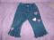 Jeansy r.80