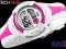 Zegarek Dla Dziewczynki OCEANIC - Biel+Róż + Etui