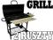 GRILL Ogrodowy POPIELNIK 2 Półki 2 RUSZTY+ GRATIS