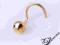 KOLCZYK ZŁOTY DO NOSA OD PRODUCENTA NA PREZENT 24