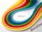 PASKI QUILLING MIX KOLORÓW 200 szt. / 3 mm
