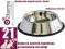 Zolux MISKA METALOWA na gumie Pies Kot 21 cm 0,45l