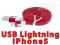 209 KABEL USB Lightning iPhone 5 iPad 4 - IOS7 aa