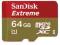SanDisk MICRO SD 64GB EXTREME (microSD HC) 45MB/S