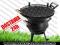 GRILL OGRODOWY ŻELIWNY KOCIOŁEK BECZKOWY 36 cm