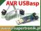 Programator dla AVR na USB (USBasp) 3V3 i 5V + IDC