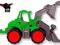 Big power worker traktor spychacz do piasku