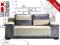 kanapa sofa łóżko NIKEA RestoDesign NOWOŚĆ 2014