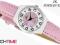 Różowy Antyalergiczny zegarek dla Dziewczynki