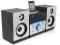 WIEŻA BUSH CD RADIO DAB SREBRNY IPHONE IPOD /112W