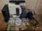 xbox 360 slim+kinect+4gry