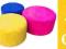 Komplet okrągłych puf XXL TRIO COLOR producent